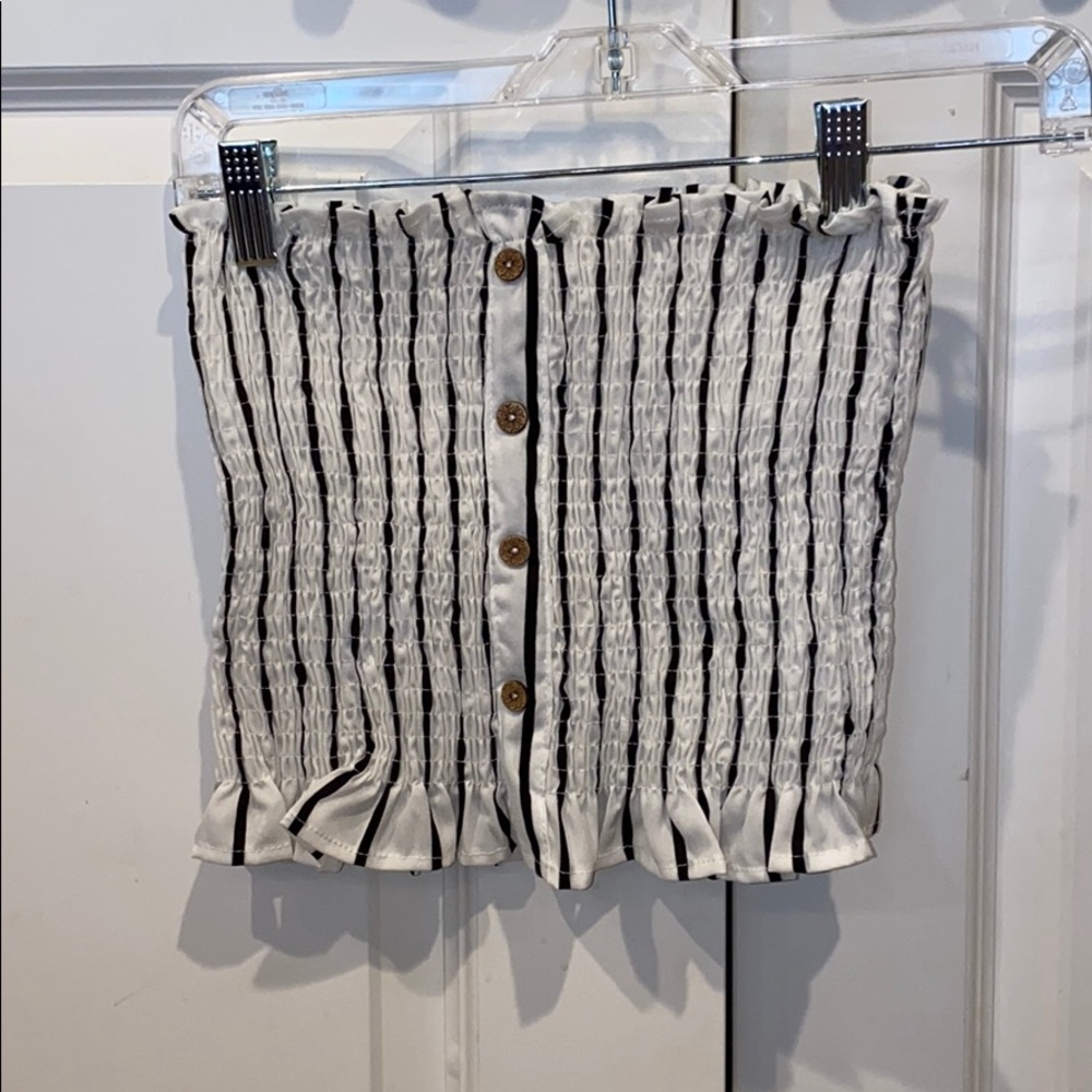 Two Piece Set! Shorts and Tube Top